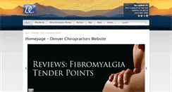 Desktop Screenshot of denverchiropractor.com